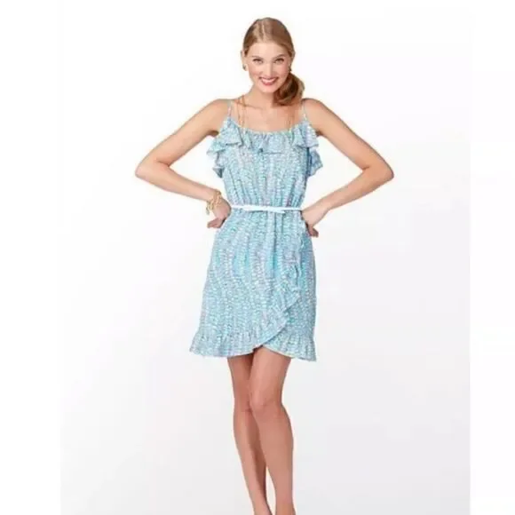 Lilly Pulitzer Kalen Dress Midi Spaghetti Size Small Women's - Picture 1 of 7